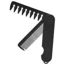 Load image into Gallery viewer, Multifuncional Portable Plastic Folding Pocket Combs Barber Men Oil Head Beard Combs Hair Styling Wide Tooth Combs
