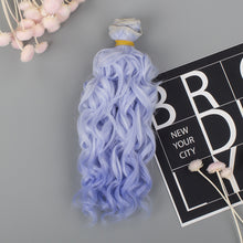 Load image into Gallery viewer, 15cm Cotton Doll SD/BJD Ye Luo Li Doll High Temperature Silk Wig Hair Flakes Hair Curtains Instant Noodles Roll
