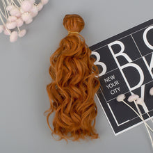Load image into Gallery viewer, 15cm Cotton Doll SD/BJD Ye Luo Li Doll High Temperature Silk Wig Hair Flakes Hair Curtains Instant Noodles Roll
