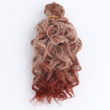 Load image into Gallery viewer, 15cm Cotton Doll SD/BJD Ye Luo Li Doll High Temperature Silk Wig Hair Flakes Hair Curtains Instant Noodles Roll
