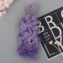 Load image into Gallery viewer, 15cm Cotton Doll SD/BJD Ye Luo Li Doll High Temperature Silk Wig Hair Flakes Hair Curtains Instant Noodles Roll
