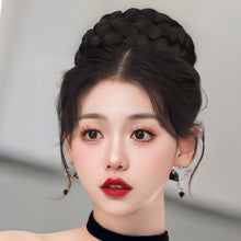 Load image into Gallery viewer, Maruko Hair Bun Wig Female Heiress Princess Head Simulated Hair Bun Hair Accessory Bride's Hair Bun Headband
