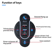 Load image into Gallery viewer, Bluetooth 5.4 Motorcycle Handlebar Smart Remote Control Waterproof Wireless Media Controller for Helmet Earphone Bike
