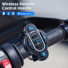 Load image into Gallery viewer, Bluetooth 5.4 Motorcycle Handlebar Smart Remote Control Waterproof Wireless Media Controller for Helmet Earphone Bike
