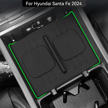 Load image into Gallery viewer, Car Phone Non-slip Wireless Charging Pad Charger Mat Silicone Protective Pad for Hyundai Santa Fe 2024 Accessories
