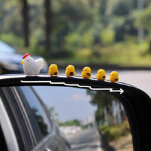 Load image into Gallery viewer, 5Pcs/6Pcs/9Pcs/11Pcs Car Center Console Dashboard Navigator Screen Decoration Mini Yellow Chicks Hen House Ornaments Auto Interior Accessories
