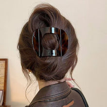 Load image into Gallery viewer, Retro Tortoiseshell Updo Hair Clip Elegant Simple Non-slip Hairpin Hair Claw Clip Headwear Hair Accessory for Women
