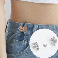 Load image into Gallery viewer, Multishaped Waist Buckle Detachable No-staple No-sew Button Durable Alloy Buckle Skirt Pants DIY Clothing Accessories
