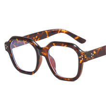 Load image into Gallery viewer, Fashionable Square Frame Blue-light-blocking Glasses Retro Decorative Glasses Comfortable Versatile Glasses for Adult

