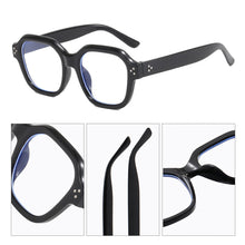 Load image into Gallery viewer, Fashionable Square Frame Blue-light-blocking Glasses Retro Decorative Glasses Comfortable Versatile Glasses for Adult
