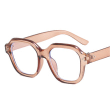 Load image into Gallery viewer, Fashionable Square Frame Blue-light-blocking Glasses Retro Decorative Glasses Comfortable Versatile Glasses for Adult
