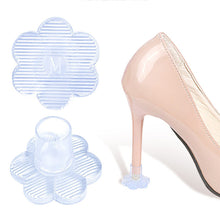 Load image into Gallery viewer, Floral High Heel Protector Anti-slip Wear-resistant Silent Heel Protective Cover Convenient Heel Accessories for Women
