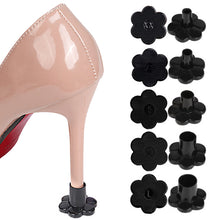 Load image into Gallery viewer, Floral High Heel Protector Anti-slip Wear-resistant Silent Heel Protective Cover Convenient Heel Accessories for Women
