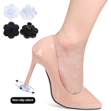 Load image into Gallery viewer, Floral High Heel Protector Anti-slip Wear-resistant Silent Heel Protective Cover Convenient Heel Accessories for Women
