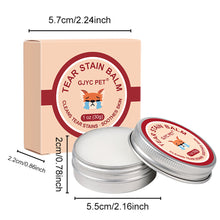Load image into Gallery viewer, Pet Lacrimal Gland Cleaning Cream Soothing Skin Isolating Tears Preventing Pigmentation Cat Dog Universal Tear Stain Balm
