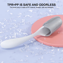 Load image into Gallery viewer, Soft Durable Color Contrast Long Handle Pet Toothbrush Deeply Clean Teeth Dirt Oral Cleaning Tool Finger Cover Pet Accessories
