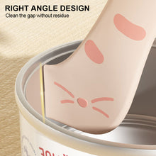 Load image into Gallery viewer, Pet Cat Canned Food Spoon Soft Multifunctional Portable Can Opener Feeding Spoon Wet Food Can Spoon Can Lid Pet Feeding Tool
