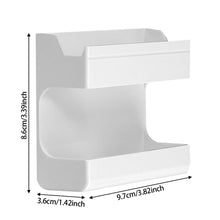 Load image into Gallery viewer, Wall-mounted Adhesive Mobile Phone Charging Stand Remote Control Storage Box Multi-functional Wall-mounted Organizer
