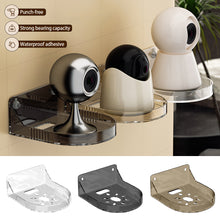 Load image into Gallery viewer, Wall Mount Floating Stand Shelf For Security Camera Mini Speaker Self Adhesive Punch-Free Security Surveillances Camera Holder
