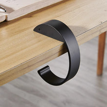 Load image into Gallery viewer, Adjustable Desk Edge Hook Gaming Headset Desk Hanger Backpack Storage Hanging Hook Holder Punch-free Home Office Organizer
