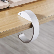 Load image into Gallery viewer, Adjustable Desk Edge Hook Gaming Headset Desk Hanger Backpack Storage Hanging Hook Holder Punch-free Home Office Organizer
