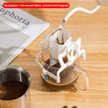 Load image into Gallery viewer, Foldable Coffee Filter Holder Reusable Lightweight Tea Filters Dripper Baskets Coffee Ear Drip Filter Paper Bag Shelf Coffeeware
