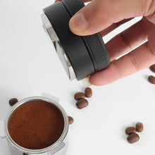 Load image into Gallery viewer, Coffee Distributor Espresso Distribution Tool Leveler 3 Angled Slopes Adjustable Palm Tamper Fits 51/53/58mm

