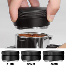 Load image into Gallery viewer, Coffee Distributor Espresso Distribution Tool Leveler 3 Angled Slopes Adjustable Palm Tamper Fits 51/53/58mm
