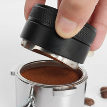 Load image into Gallery viewer, Coffee Distributor Espresso Distribution Tool Leveler 3 Angled Slopes Adjustable Palm Tamper Fits 51/53/58mm
