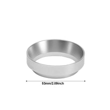 Load image into Gallery viewer, Coffee Catcher Ring Anti-fly Powder Ring Grinder Catcher Ring 51mm 53mm 58mm Coffee Handle Cloth Powder Dosing Ring Coffee Tools
