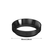 Load image into Gallery viewer, Coffee Catcher Ring Anti-fly Powder Ring Grinder Catcher Ring 51mm 53mm 58mm Coffee Handle Cloth Powder Dosing Ring Coffee Tools
