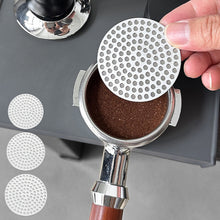 Load image into Gallery viewer, 51/53/58mm Reusable Coffee Puck Screen 304 Stainless steel Double Layer Coffee Filter Fine Mesh Professional Espresso Accessory
