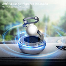 Load image into Gallery viewer, Solar Rotation Car Interiors Air Freshener Ornaments Flavoring Perfume Deodorant Diffuser Automobiles Accessories
