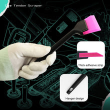 Load image into Gallery viewer, Car Corner Windshield Window Tint Mirror Squeegee Rubber Blade Scraper Handheld Cleaning Tool
