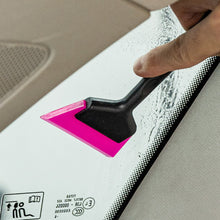 Load image into Gallery viewer, Car Corner Windshield Window Tint Mirror Squeegee Rubber Blade Scraper Handheld Cleaning Tool
