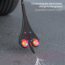 Load image into Gallery viewer, Car Anti Static Strip Anti Static with LED Electrostatic Earth Belt Length Adjustment Auto Grounding Strip
