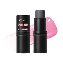 Load image into Gallery viewer, Multi Functional Warming Powder Blusher Stick Rouge Cream Lip Lipstick Lip Color Three in One Brightening Cosmetic Stick

