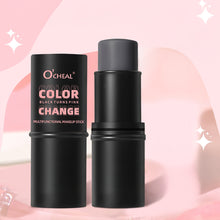 Load image into Gallery viewer, Multi Functional Warming Powder Blusher Stick Rouge Cream Lip Lipstick Lip Color Three in One Brightening Cosmetic Stick
