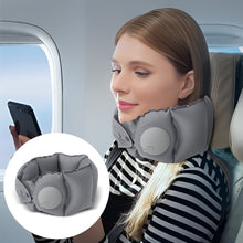 Load image into Gallery viewer, Neck Compression Inflatable U-shaped Pillow Portable Neck Pillow Compact Easy To Store Travel Car Airplane Neck Pillow Inflatable Pillow

