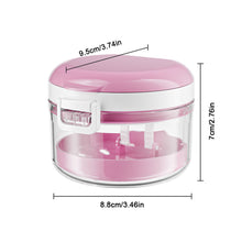 Load image into Gallery viewer, Portable Orthodontic Retainer Invisible Braces Box Braces Storage Box Soaking Invisible Teeth Denture Cleaning
