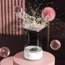 Load image into Gallery viewer, Portable USB Plug Electric Makeup Brush Cleaner with Rubber Makeup Machine Electric USB Quick Cleaner Cleaning Brush Collar Brush
