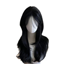 Load image into Gallery viewer, Wig Female Full Headset Simulated Hair Rose Hair Mesh Style French Hairband High Level Simulated Hair Wig
