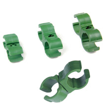 Load image into Gallery viewer, 10pcs/set Connecting Clip Vegetable Planting Flower Greenhouse Round Tube Vine Climbing Frame Plastic Wrapped Steel Pipe Gardening Accessories
