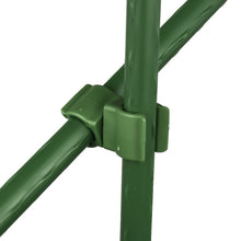 Load image into Gallery viewer, 10pcs/set Connecting Clip Vegetable Planting Flower Greenhouse Round Tube Vine Climbing Frame Plastic Wrapped Steel Pipe Gardening Accessories
