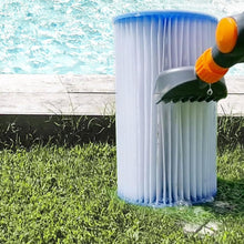 Load image into Gallery viewer, Hand-Held Power Water Sprayer Paper Core Cleaning Wand Pool Cleaning Brush Household Cleaning Equipment
