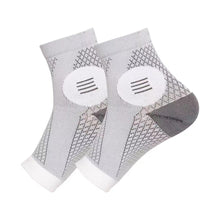Load image into Gallery viewer, 1Pair Ankle Pressure Socks Absorbent Sweat Breathable Open Toe Socks Anti-Sprain Sports Ankle Brace
