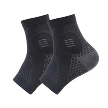 Load image into Gallery viewer, 1Pair Ankle Pressure Socks Absorbent Sweat Breathable Open Toe Socks Anti-Sprain Sports Ankle Brace
