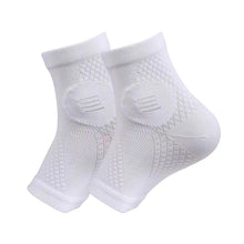 Load image into Gallery viewer, 1Pair Ankle Pressure Socks Absorbent Sweat Breathable Open Toe Socks Anti-Sprain Sports Ankle Brace
