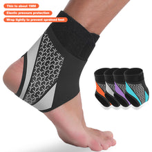 Load image into Gallery viewer, 1PC Sports Pressure Ankle Guard Anti-Sprain Light Breathable Ankle Fixed Socks Outdoor Riding Mountaineering Protection
