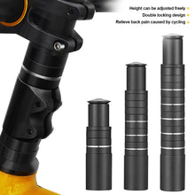 Load image into Gallery viewer, 1PC Mountain Bike Handlebar Adjustable Heightening Device Front Fork Tube Lift Extender Accessories Riding Equipment

